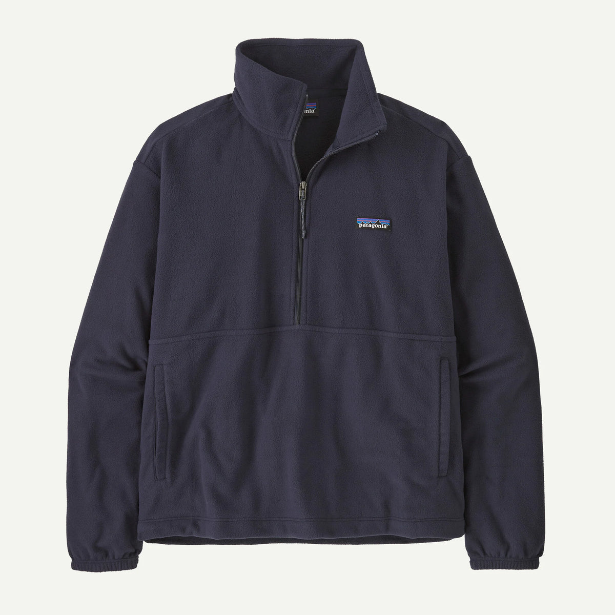 Patagonia Micro D 1/2 Zip Fleece P/O Jacket-Sunken Blue