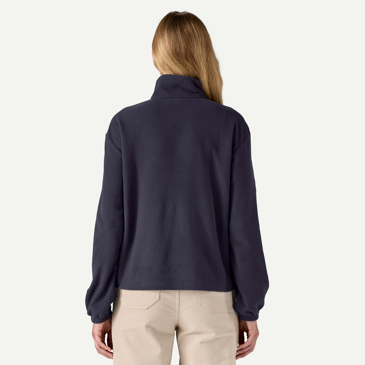 Patagonia Micro D 1/2 Zip Fleece P/O Jacket-Sunken Blue
