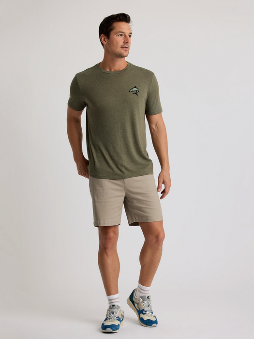 Free Fly Sabalo Tee-Heather Fatigue