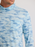 Free Fly Bamboo Lightweight Hooded L/S Shirt-Seasmoke Camo - Surf Blue