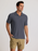 Free Fly Bamboo Slub Polo II Shirt-Storm Cloud