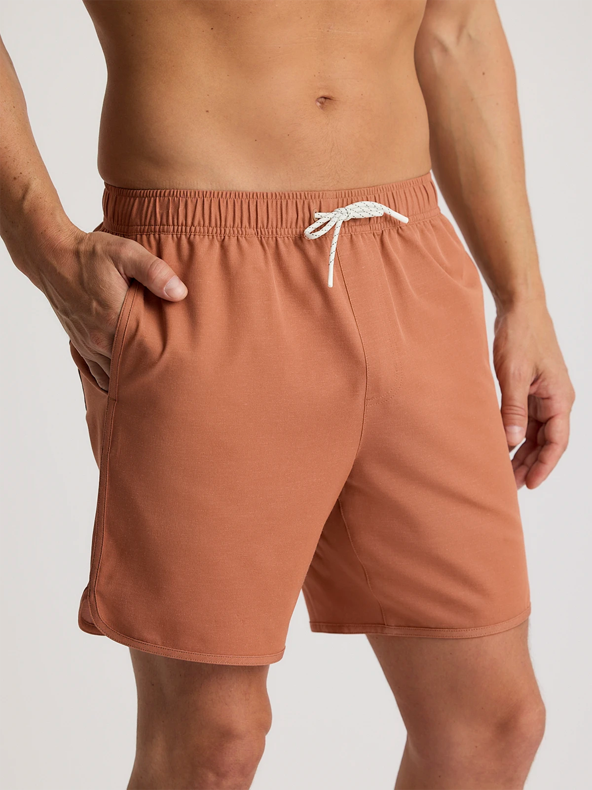 Free Fly Reverb Shorts-Redwood