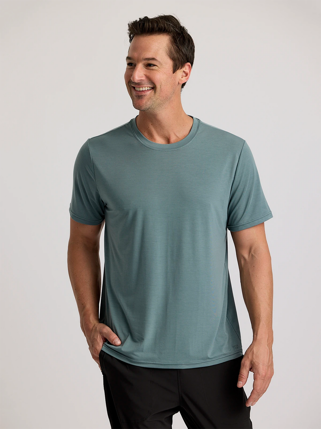 Free Fly Elevate Lightweight Tee-Stormy Sea