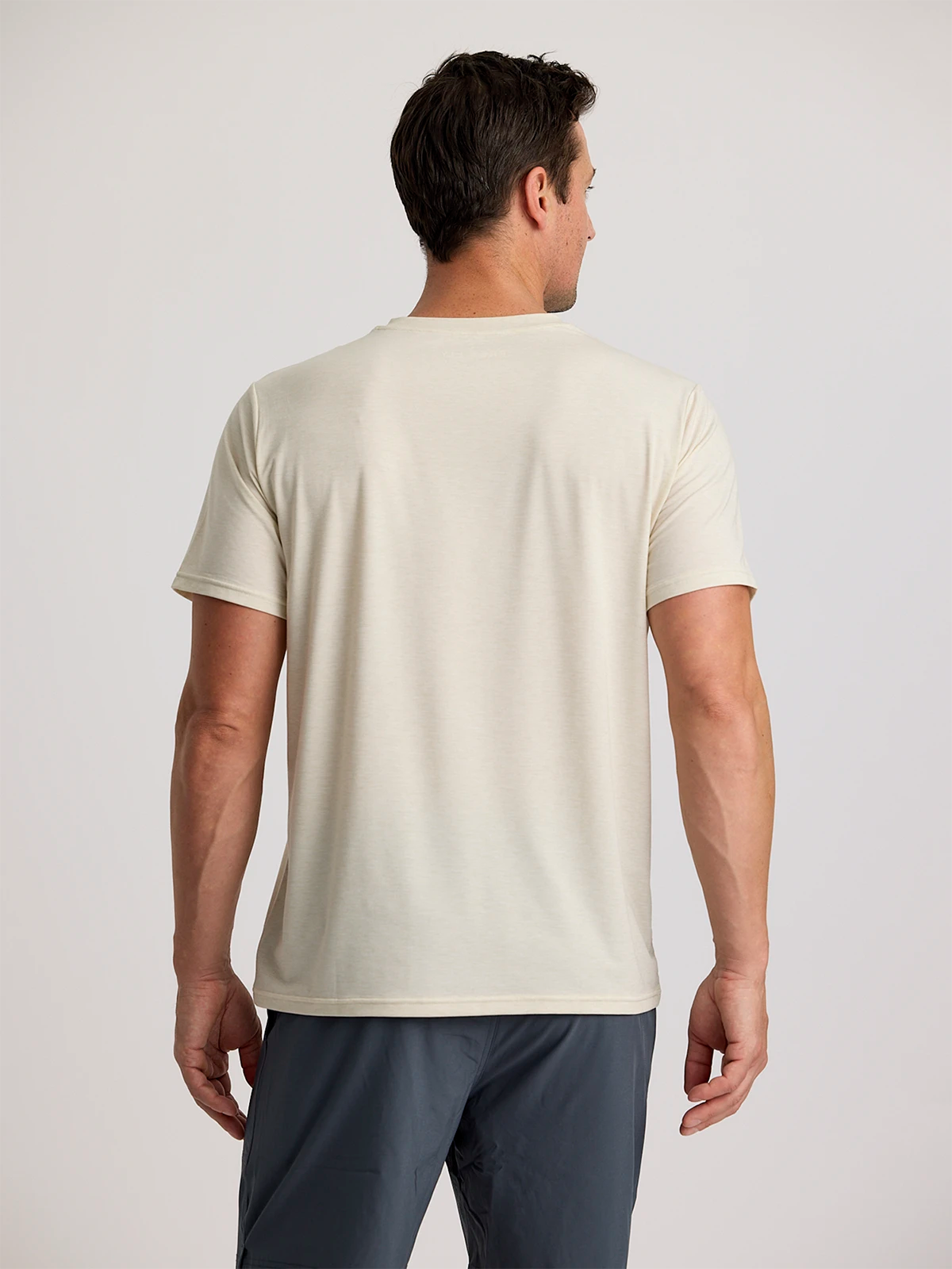Free Fly Elevate Lightweight Tee-Heather Birch