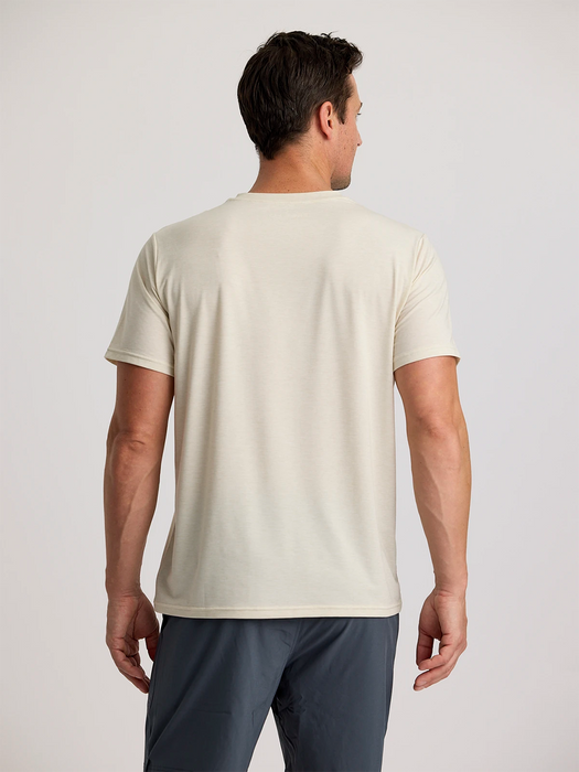 Free Fly Elevate Lightweight Tee-Heather Birch