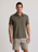 Free Fly Bamboo Current Polo Shirt-Fatigue