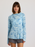 Free Fly Bamboo Lightweight Hoodie II L/S Shirt-Seasmoke Camo Surf Blue