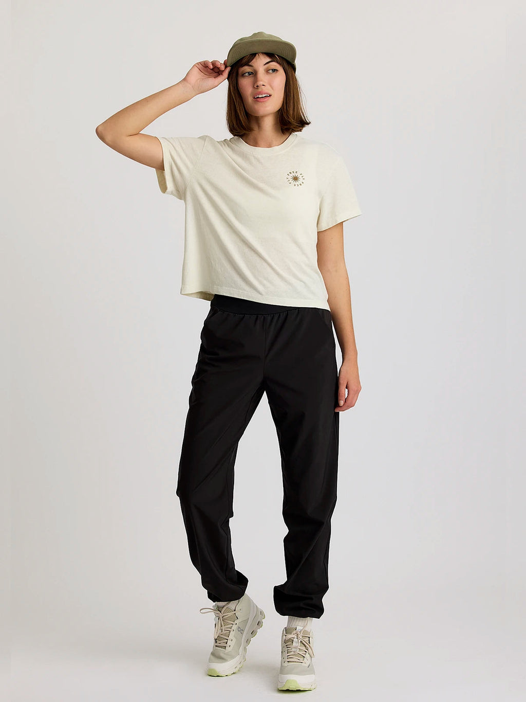 Free Fly Breeze Flats Pants-Black