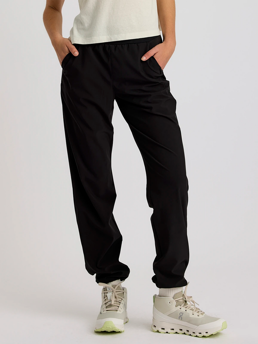 Free Fly Breeze Flats Pants-Black