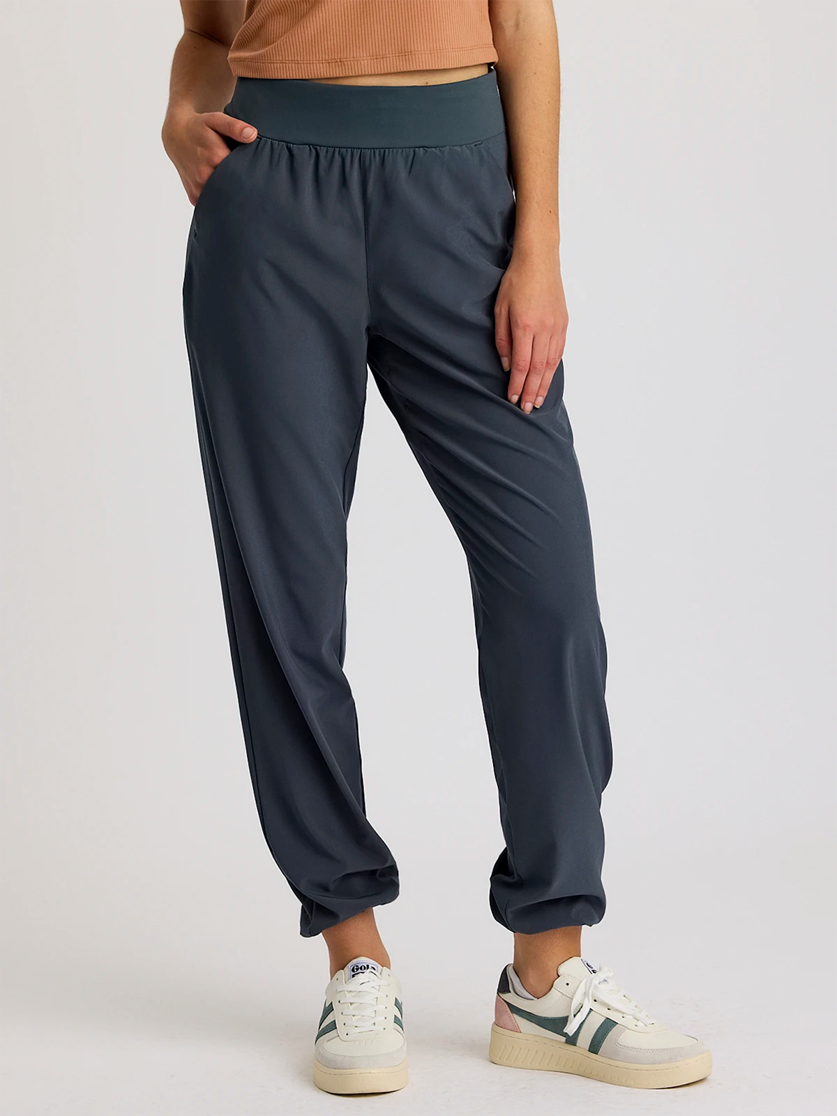 Free Fly Breeze Flats Pants-Storm Cloud