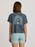 Free Fly Fan Palm Tee-Heather Storm Cloud