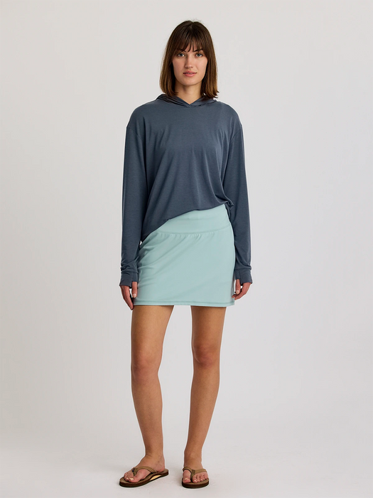 Free Fly Elevate Lightweight L/S Shirt-Storm Cloud