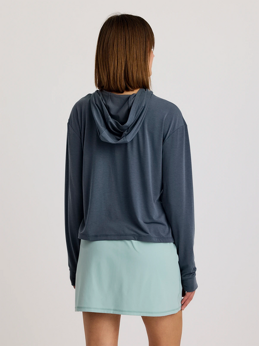 Free Fly Elevate Lightweight L/S Shirt-Storm Cloud