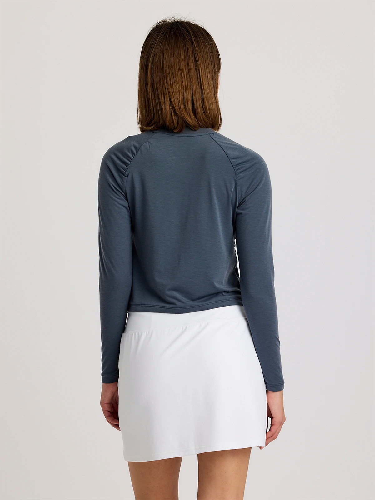 Free Fly Elevate Lightweight Fitted L/S Shirt-Storm Cloud
