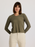 Free Fly Ribbed Bamboo L/S Shirt-Smokey Olive