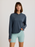 Free Fly Elevate Lightweight L/S Shirt-Storm Cloud
