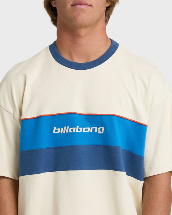 Billabong Simulator Crew Tee-Oatmeal
