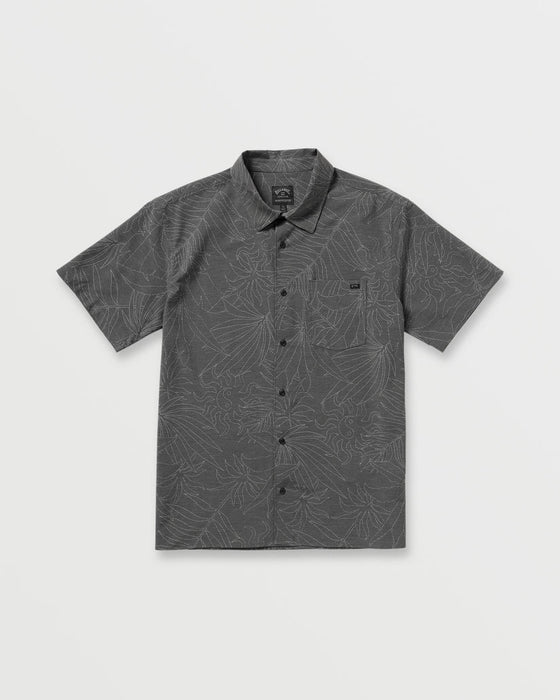Billabong Surftrek Transit S/S Shirt-Raven