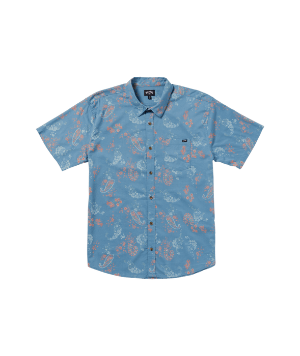 Billabong Sundays S/S Shirt-Washed Blue