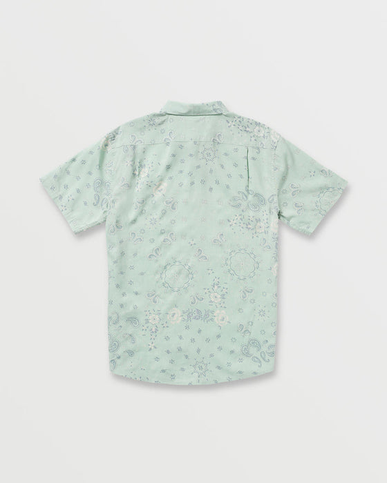 Billabong Sundays S/S Shirt-Mist Green