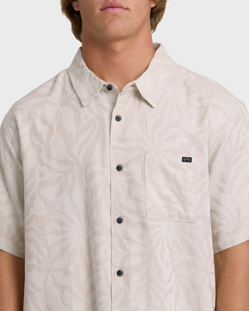 Billabong Sundays Jacquard S/S Shirt-Ash