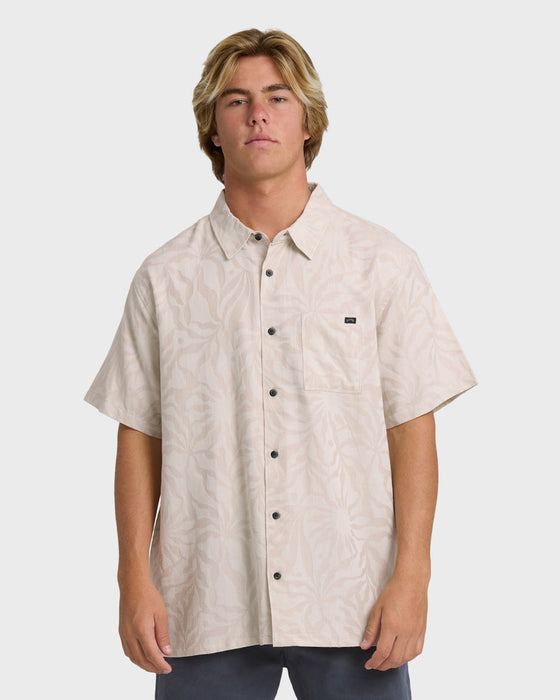Billabong Sundays Jacquard S/S Shirt-Ash
