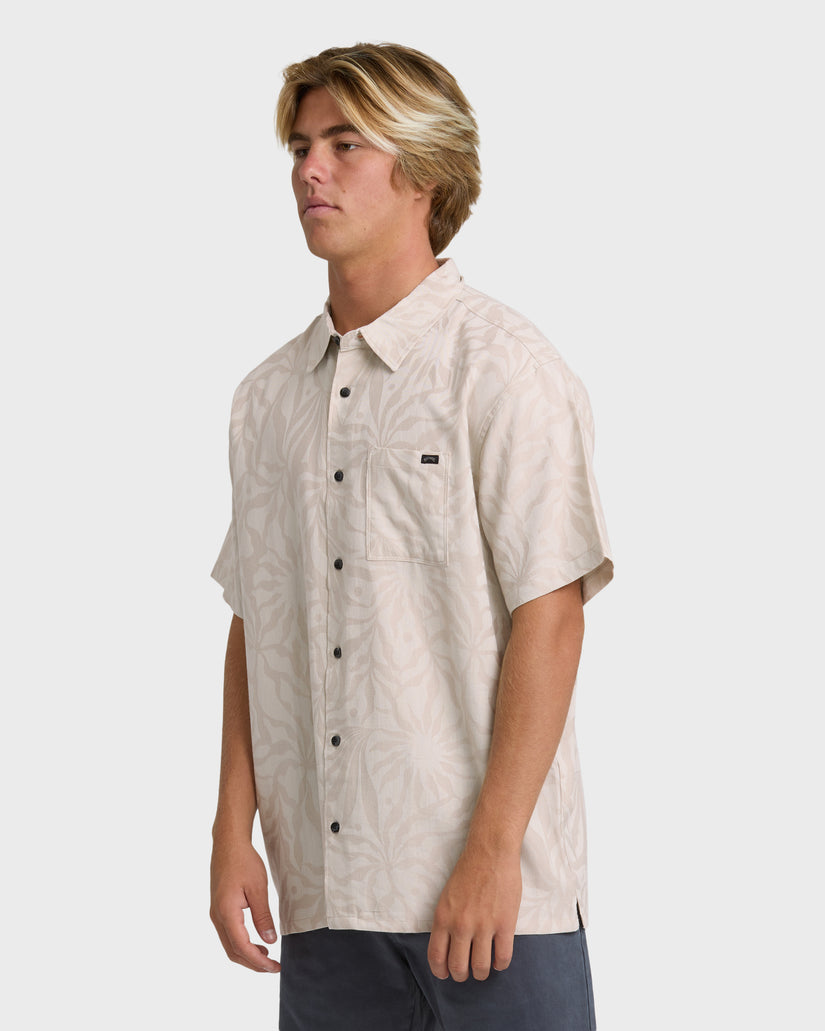 Billabong Sundays Jacquard S/S Shirt-Ash