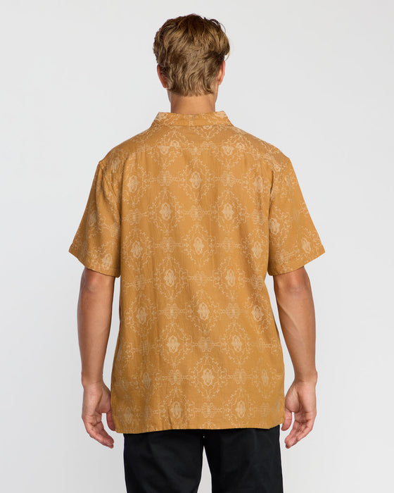 Billabong Sundays Jacquard Shirt-Golden Haze