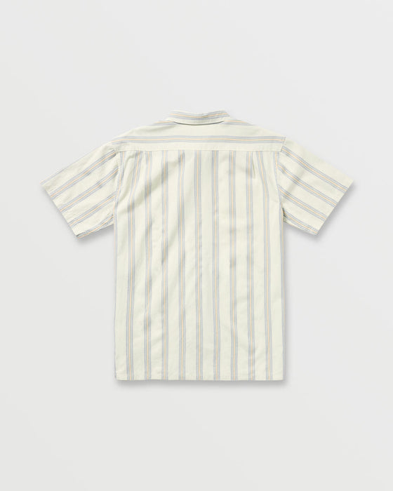 Billabong Sundays Jacquard S/S Shirt-Silver