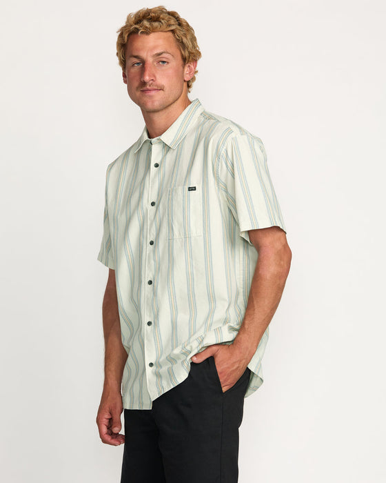 Billabong Sundays Jacquard S/S Shirt-Silver