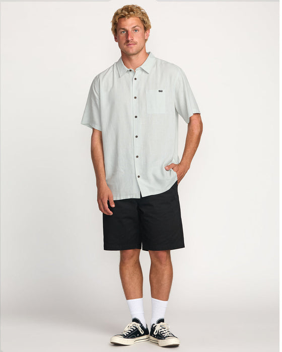 Billabong Ricardo S/S Shirt-Ash Blue
