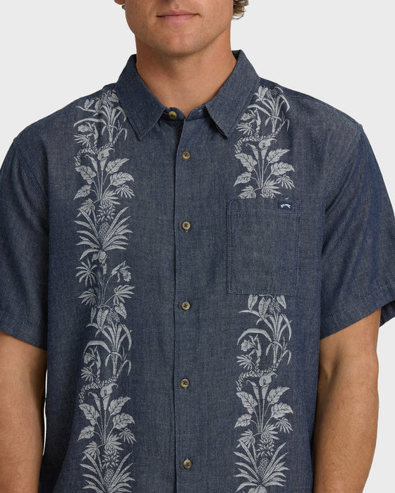 Billabong Cordoba S/S Shirt-Navy