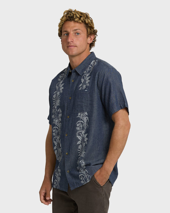 Billabong Cordoba S/S Shirt-Navy
