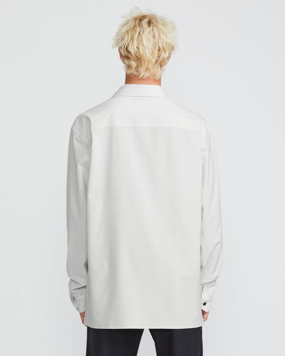 Billabong Surftrek Transit L/S Shirt-Fog