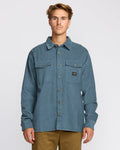 Billabong Bong Days L/S Shirt-Steel Blue