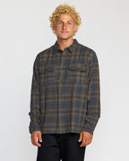 Billabong Offshore Flannel L/S Shirt-Midnight