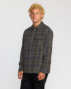 Billabong Offshore Flannel L/S Shirt-Midnight