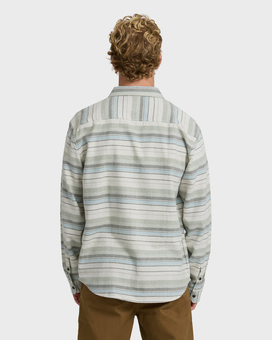 Billabong Coastline Flannel L/S Shirt-Chino