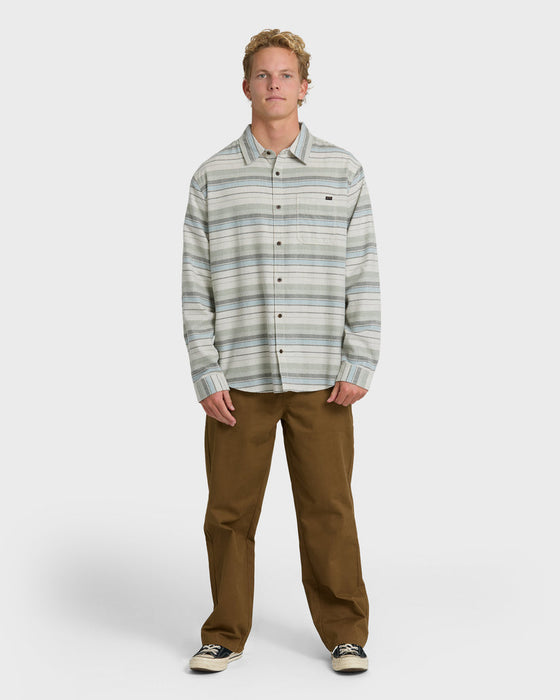 Billabong Coastline Flannel L/S Shirt-Chino