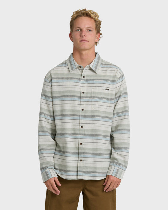 Billabong Coastline Flannel L/S Shirt-Chino