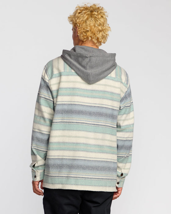 Billabong Baja Flannel L/S Shirt-Oatmeal