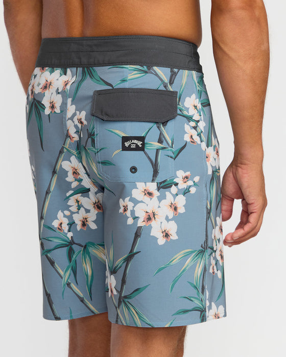 Billabong Sundays Pro Boardshorts-Steel Blue