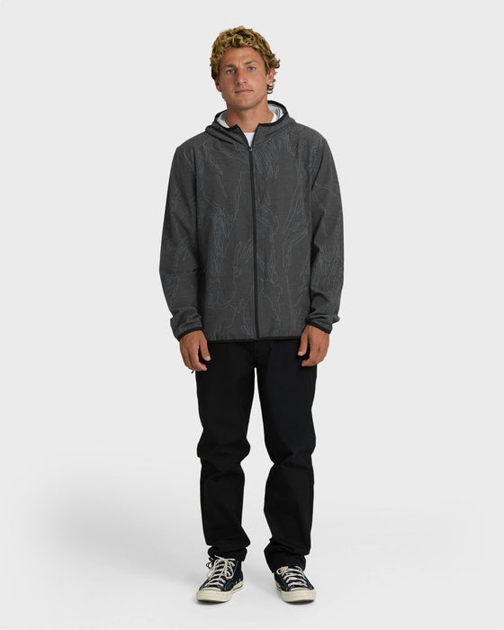 Billabong Transit Stretch Shell Jacket-Black Camo