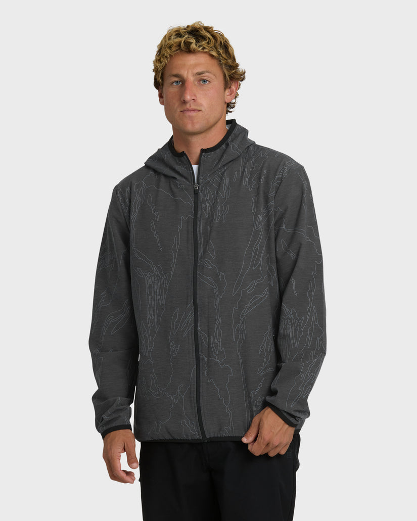 Billabong Transit Stretch Shell Jacket-Black Camo