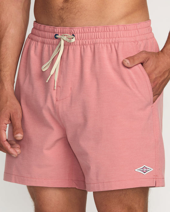 Billabong Every Other Day Lb Boardshorts-Dusty Rose