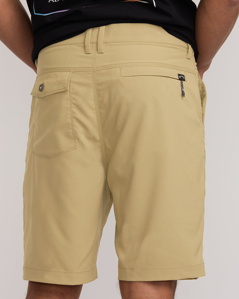 Billabong Surftrek Journey Hybrid Shorts-Gravel