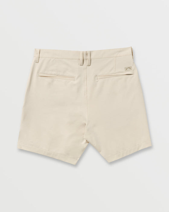 Billabong Crossfire 17 Submersible Shorts-Sand