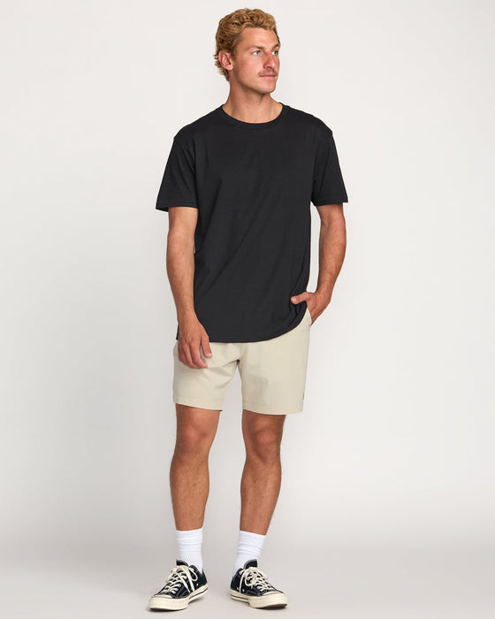 Billabong Crossfire 17 Submersible Shorts-Sand