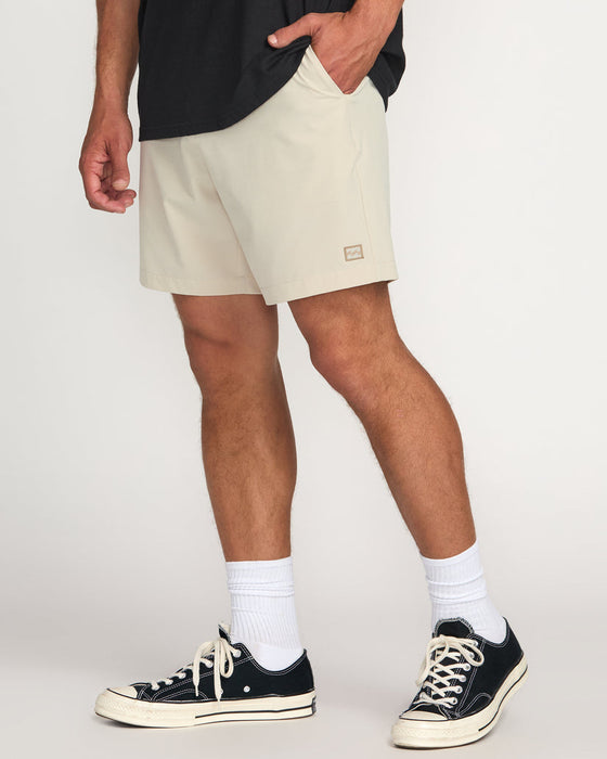 Billabong Crossfire 17 Submersible Shorts-Sand