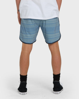 Billabong Surftrek Transit Elastic Shorts-Mid Blue